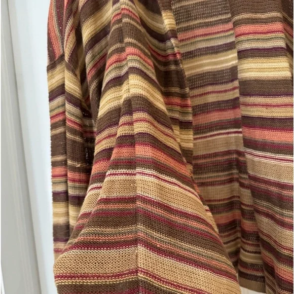 Ralph Lauren size M gorgeous stripped open front cardigan - Picture 4 of 8
